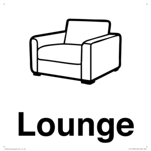 Dementia lounge sign